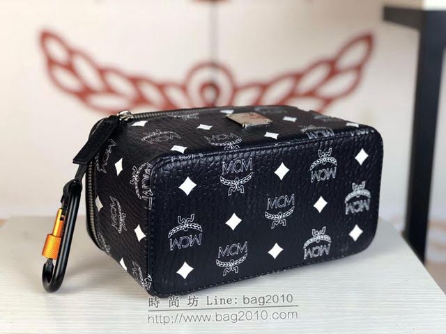 MCM女包 原單 30913 新款Rockstar化妝箱 百搭款女手提包 MCM單肩斜挎包  mdmc1371